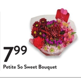 Fresh Thyme Petite so sweet bouquet offer