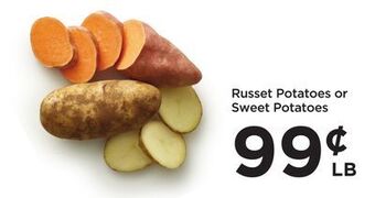 Food 4 Less Russet potatoes or sweet potatoes offer