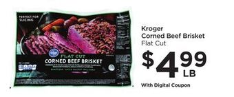 Food 4 Less Kroger corned beef brisket offer