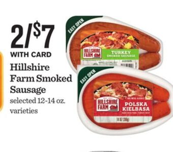 Mariano's Hillshire farm smoked sausage offer