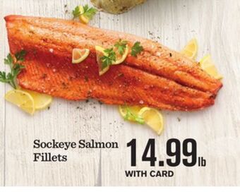 Mariano's Sockeye salmon fillets offer