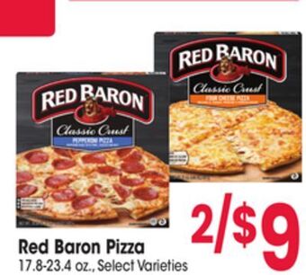 Jewel-Osco Red baron pizza offer