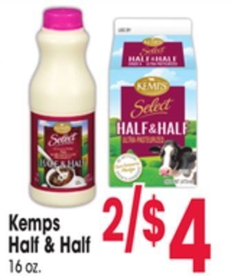 Jewel-Osco Kemps half & half offer
