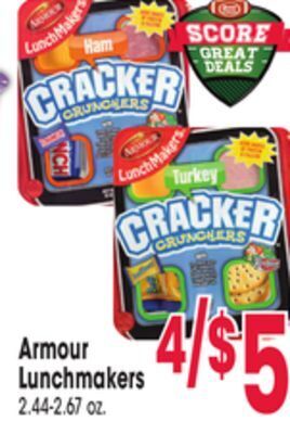 Jewel-Osco Armour lunchmakers offer