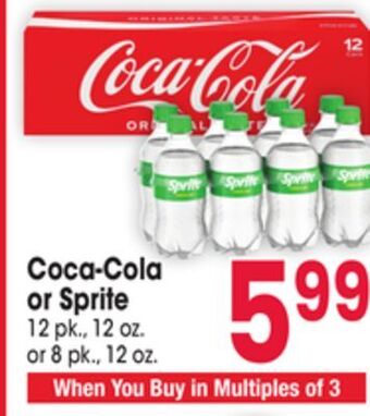 Jewel-Osco Coca-cola or sprite offer
