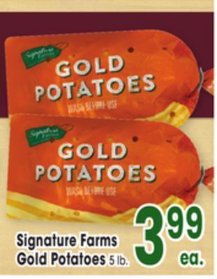 Jewel-Osco Signature farms gold potatoes offer