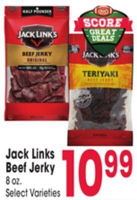 Jewel-Osco Jack links beef jerky offer