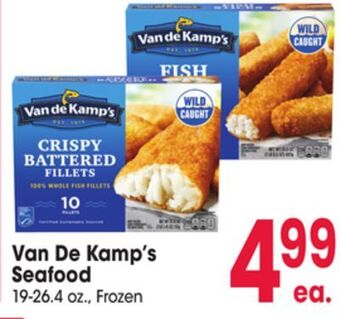 Jewel-Osco Van de kamp's seafood offer