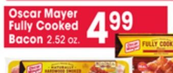 Jewel-Osco Oscar mayer fully cooked bacon offer