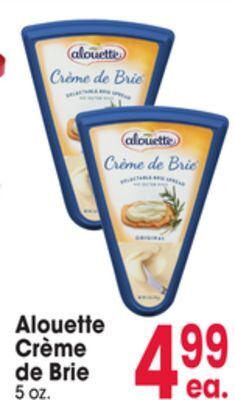 Jewel-Osco Alouette crème de brie offer