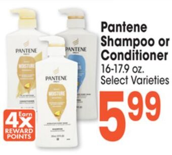 Jewel-Osco Pantene shampoo or conditioner offer