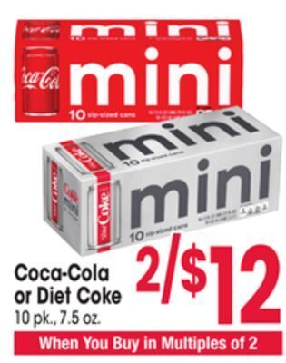 Jewel-Osco Coca-cola or diet coke offer