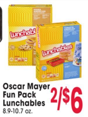 Jewel-Osco Oscar mayer fun pack lunchables offer