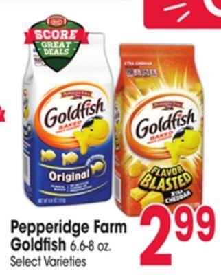 Jewel-Osco Pepperidge farm goldfish offer