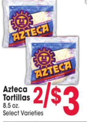 Jewel-Osco Azteca tortillas offer