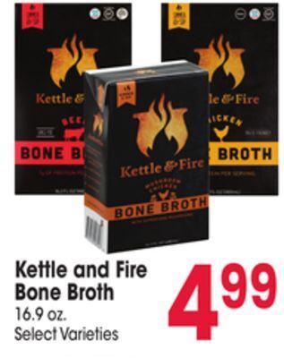 Jewel-Osco Kettle and fire bone broth offer