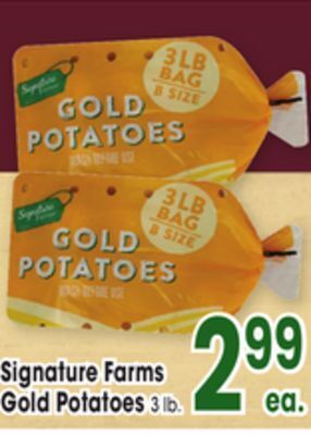 Jewel-Osco Signature farms gold potatoes offer