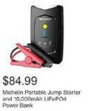 Costco Michelin Portable Jump Starter and 10,000mAh LIFePO4 Power Bank offer