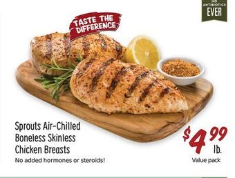 Sprouts Farmers Market Sprouts air-chilled boneless skinless chicken breasts offer