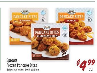 Sprouts Farmers Market Sprouts frozen pancake bites offer