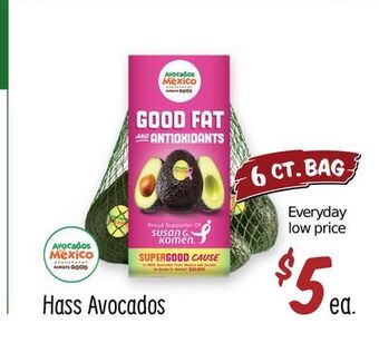 Sprouts Farmers Market Hass avocados offer