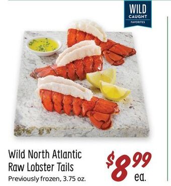 Sprouts Farmers Market Wild north atlantic raw lobster tails offer