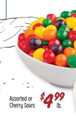 Sprouts Farmers Market Assorted or cherry sours offer