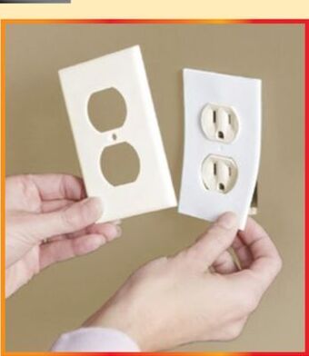 Ace Hardware White foam wall plate outlet sealers offer