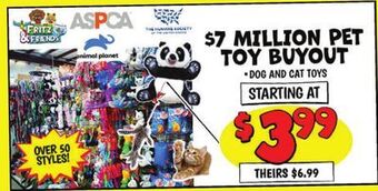 Ollie's $7 million pet toy buyout offer