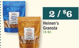 Heinen's Heinen's granola offer
