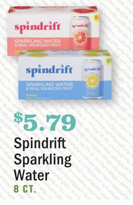 Heinen's Spindrift sparkling water offer