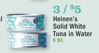 Heinen's Heinen's solid white tuna in water offer