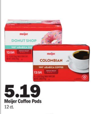 Meijer Meijer coffee pods offer
