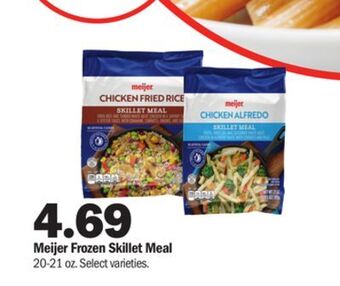 Meijer Meijer frozen skillet meal offer