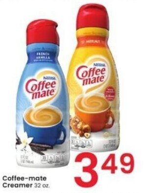 Albertsons Coffee-mate Creamer 32 oz. offer
