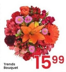 Albertsons Trends Bouquet offer