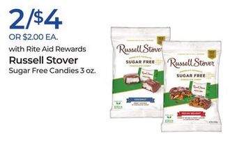 Rite Aid Russell stover sugar free candies offer
