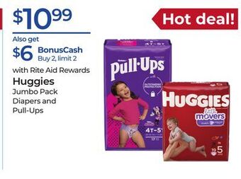 Rite Aid Huggies offer