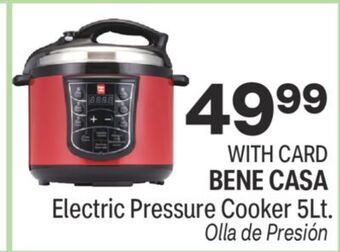 CVS Bene casa electric pressure cooker 5 lt offer