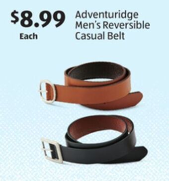 Aldi Adventuridge men's reversible casual belt offer