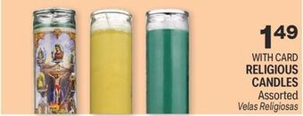 CVS Religious candles assorted offer