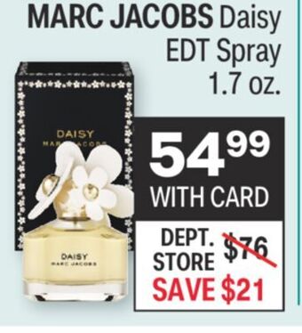 CVS Marc jacobs daisy edt spray 1.7 oz offer