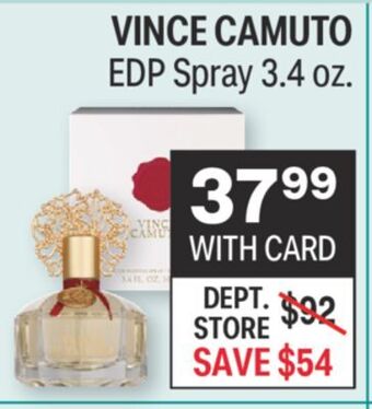 CVS Vince camuto edp spray 3.4 oz offer