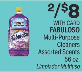 CVS Fabuloso multi-purpose cleaners assorted scents 56 oz offer