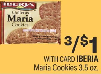 CVS Iberia maria cookies 3.5 oz offer