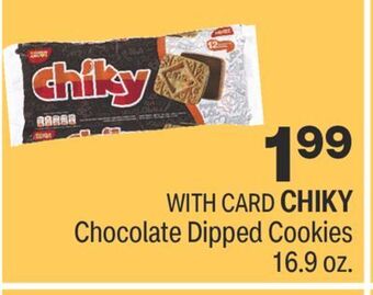CVS Chiky chocolate dipped cookies 16.9 oz offer