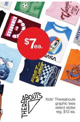JC Penney Kids' thereabouts graphic tees offer