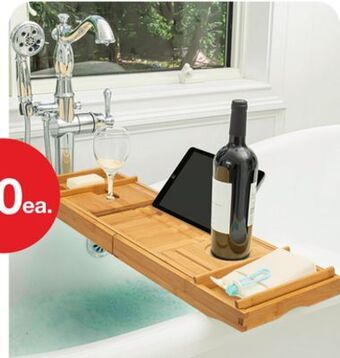 JC Penney Home expressions bamboo bathtub caddy offer