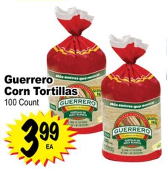 Superior Grocers Guerrero corn tortillas offer