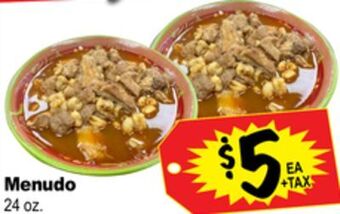 Superior Grocers Menudo offer